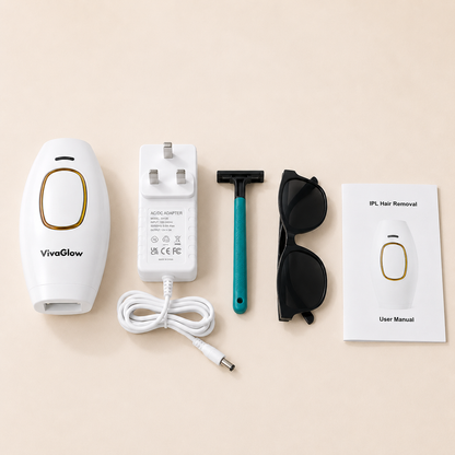 VivaGlow IPL Hair Removal Device