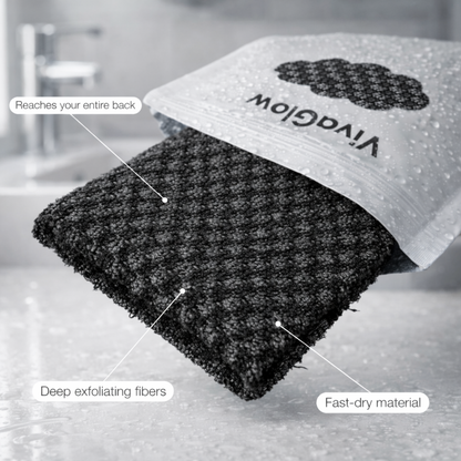 VivaGlow Exfoliating Antibacterial Towel